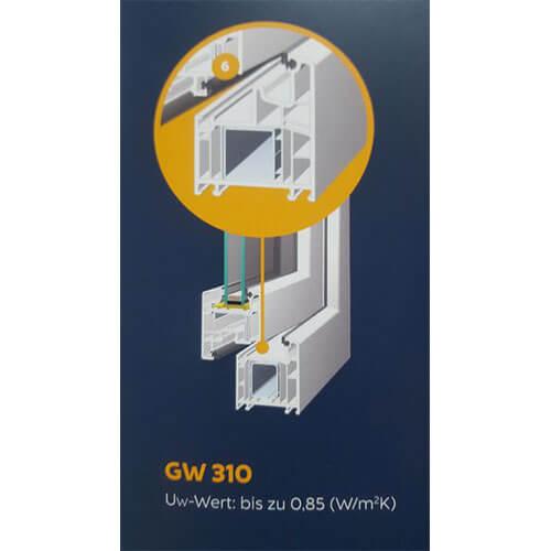GW310 - Hochwertige VEKA Kunststoff-Fenster von German Windows